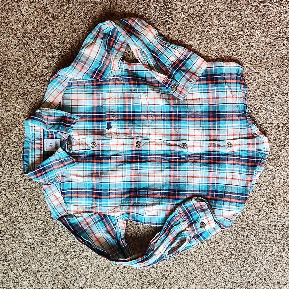 Carter's | Plaid Button Down